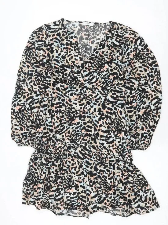 Papaya, black female dog, muscular type, crossbreed, linear dress - Picture 1 of 7